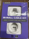 Sanus In-wall Kit FPACM1 Hides Tv Power Cord And Media Cables.. Fixed Price $30.00.