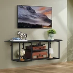 Wall Mount Entertainment Console Center Media Table Floating Tv Stand W/storage. Fixed Price $39.99.