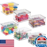 Interdesign Idesign Plastic Stackable Hinged-lid Pantry Kitchen Storage. Fixed Price $67.18.