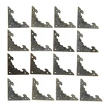 Dophee Pack Vintage Metal Flat Corner Protectors, 16PCS, Bronze. Fixed Price $11.51.