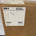 New Middle Atlantic 4SP Sideways Panel Mount SPM-4. Fixed Price $150.00.