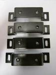 (4) Tennant 72716 Mounting Bracket Black 5-1/2" X 1-1/4" 1-1/8. Fixed Price $50.00.