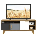 Costway Stand For Up To 65'' Entertainment Center Console With Shelf. Fixed Price $89.99.