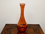 18"X7" Uma Orange Glass Vase. Fixed Price $47.99.