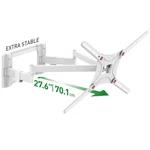 Barkan 13-90 Inch Dual Arm Full Motion Tv Wall Mount, Holds 132LBS, Lifetime War. Fixed Price $84.90.