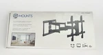 Mw Full Motion Wall Mount For Large Tvs 42" To 90" Max Weight 120 Lbs. Fixed Price $99.98.