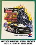 Nhra Mopar Nationals 1998 Old Bridge Vintage Original Vinyl Decal Sticker-drag. Fixed Price $7.97.