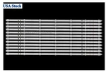 Backlight Strips (12) For Roku LED65D07-ZC42AG-03D 30365007046 65R4A5R. Fixed Price $41.51.