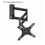Mountup Full Motion Tv Wall 13-42" Long Arm, Vesa 200X200, 44 Lbs Max. Fixed Price $19.99.