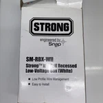 Strong Sm-rbx-wh Recessed Low Voltage Box Brand New. Fixed Price $17.99.