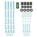 Onn Tv Wall Mount Replacement Hardware Kit, 69 Pcs W/ Bubble Level Easy Install. Fixed Price $7.49.