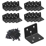 Black Stainless Steel Shelf Bracket,joint Right Angle Bracket,l Shape Heavy D.... Fixed Price $15.77.