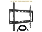 Koramzi Fixed Wall Mounts Bracket Fits 26-55" Tv's & Ft. Hdmi Cable- New. Fixed Price $22.86.