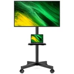 Hemudu Mobile Tv Stand For 23-60 23"-60" Floor With Wheel. Fixed Price $63.99.