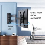 Full Motion Tv Wall Mount Bracket 32 37 40 42 43 46 47 50 52 55 Lcd Screen Us. Fixed Price $19.99.