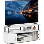 Entertainment Center Tv Stand For 55 Inch Flat Screen Wooden Storage Cabinet. Fixed Price $110.99.