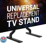 Echogear Premium Replacement Tv Stand For 55"-86" Screens Angled Feet Give. Fixed Price $74.99.