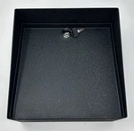 New Pedestal Pro MC-CS-12-E, X Square Steel Housing, Black Power Coat. Fixed Price $129.99.