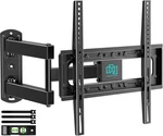 Outdoor Full Motion Weatherproof Wall Mount For 26-65 Inch Flat/curved Tvs Up. Fixed Price $116.99.
