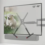 Barkan Universal Soundbar Mount, Above Or Under The Tv, Sizes 13 - 80 Inch. Fixed Price $18.90.