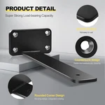 12 Pack - 10 Inch Black Hidden Shelf Bracket (1/5 Thicked) Iron Floati.... Fixed Price $57.95.