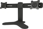 Crimson Av DSH2 Dual Monitor Desktop Stand, Black, Size Range 10" 24". Fixed Price $119.00.