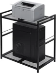 Oyeal Computer Tower Stand, Pc Metal Rolling Cart Holds Up 40LBS,. Fixed Price $59.62.