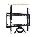 Koramzi Tilt Wall Mount Bracket Fits 26-55" Tv's 400X400 Vesa Low Profile .... Fixed Price $19.92.