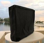 Outdoor Tv Stronghold Cover Weatherproof Universal Protector 36" - 38" Black. Fixed Price $14.99.