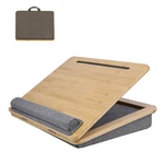 Sumisky Adjustable Desk-portable Laptop Stand Cushion Bamboo Platform Phone. Fixed Price $74.70.