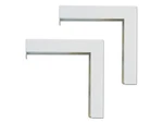 Elite Extended Wall/ceiling Brackets White ZVMAXLB12-W (set Of 2). Fixed Price $65.17.