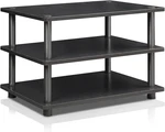 Furinno Turn-n-tube Easy Assembly 3-TIER Corner Tv Stand, Blackwood/black. Fixed Price $47.95.