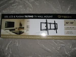 Cj Tech Led Lcd Plasma Tilt Tv Wall Mount 32"-65" Up To 121 Lbs Ultra Slim New!. Fixed Price $39.85.