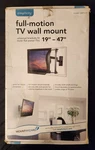 Simplicity SMF2-B1 Full Motion Tv Wall Mount 19"- 47" Universal Brackets Kit. Fixed Price $12.00.