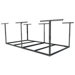 Fleximounts 4X8 Overhead Garage Storage Rack Without Decking, Organiz.... Fixed Price $152.15.