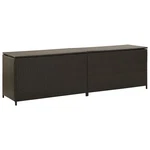 Vidaxl Poly Rattan Outdoor Patio Storage Box, 78.7"X19.6"X23.6" Brown, Weather-. Fixed Price $290.99.