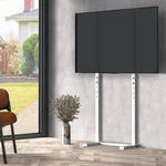 Reinforced Floor Base Tv Stand Mount Modern Corner Universal Fr 32-100". Fixed Price $59.94.