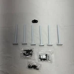 Neevolve Floating Shelf BRACKET(1/4 Inch Thick D6 Pack, White). Fixed Price $19.50.