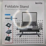 Lexvss Foldable Stand For Laptops, Tablets & Phones, Black, Storage Kb/mouse. Fixed Price $13.00.