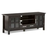 Simplihome Kitchener Solid Wood Universal Tv Media Stand, 60 Inch Wide, Conte.... Fixed Price $468.00.