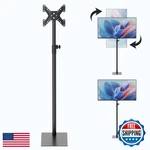 Bimiti Tv Stand Mount 360SWIVEL Tiltable Floor Monitors Universal 70. Fixed Price $113.26.