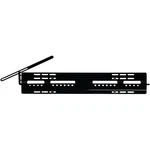 Peerless SUF651 Ultra Slim Flat Wall Mount For 37 To 75-INCH Tvs (black). Fixed Price $168.99.