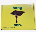 Hang Onn. 6" Tv Mounted Shelf Holds Up To 15LB.. Fixed Price $14.36.
