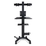 Yessources Medical Mobie Pc Cart Computer Dual Mount Extension Pole Cpu Holder. Fixed Price $44.90.