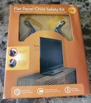 Omnimount Essentials Flat Panel Child Safety Kit New Tv Harness Model Oesk. Fixed Price $10.00.