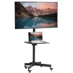 Vivo Mobile Tv Cart For 13" To 60" Lcd Led Plasma Flat Panel Stand With Wheels. Fixed Price $65.00.