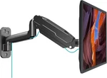 Adjustable Wall Mount Monitor Arm For 13-32" Screens, Vesa 75/100, Black. Fixed Price $57.00.