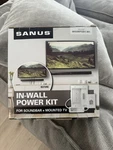 Sanus WSIWPSB1-W1 In-wall Power Kit For Soundbar And Mounted Tv (new Unopened). Fixed Price $90.00.