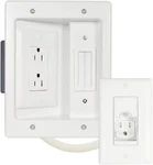 Sanus SA-IWP1-W1 In-wall Tv Power And Cable Management Kit (white). Fixed Price $99.99.