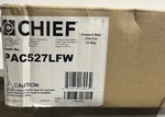 Chief PAC527LFW In-wall Storage Box With Lever Lock And White Flange. Fixed Price $223.41.